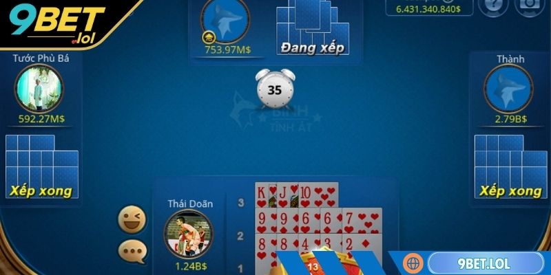 Bài Đổi Thưởng VIP 9BET - Game Đẳng Cấp, Thưởng Xứng Tầm Giao diện chơi bài đổi thưởng VIP 9BET hiện đại