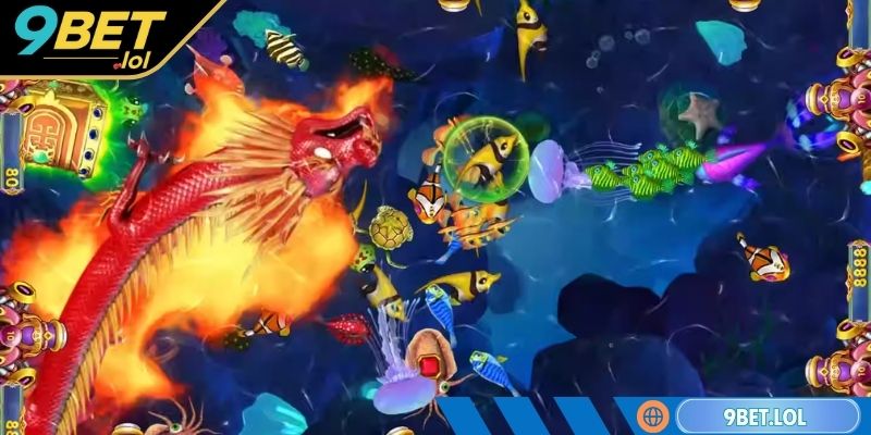 Game Bắn Cá Cho Người Mới 9BET - Chiến Lược Hiệu Quả Cho Bạn Tập trung bắn theo đàn